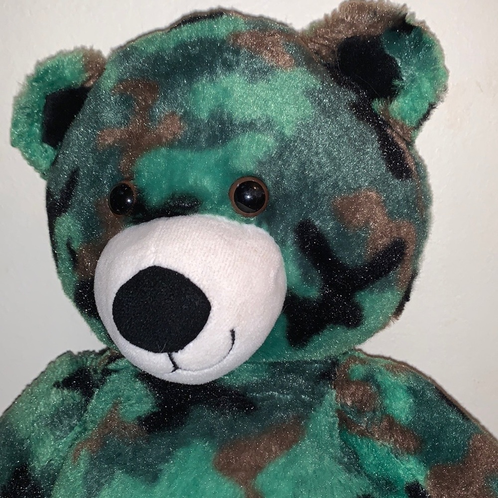 Build a Bear Camouflage Color 18” Needs a New Home!